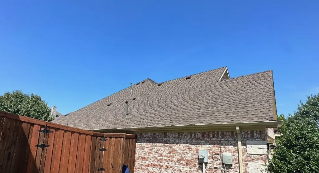 Completed roof replacement project in Santa Clara